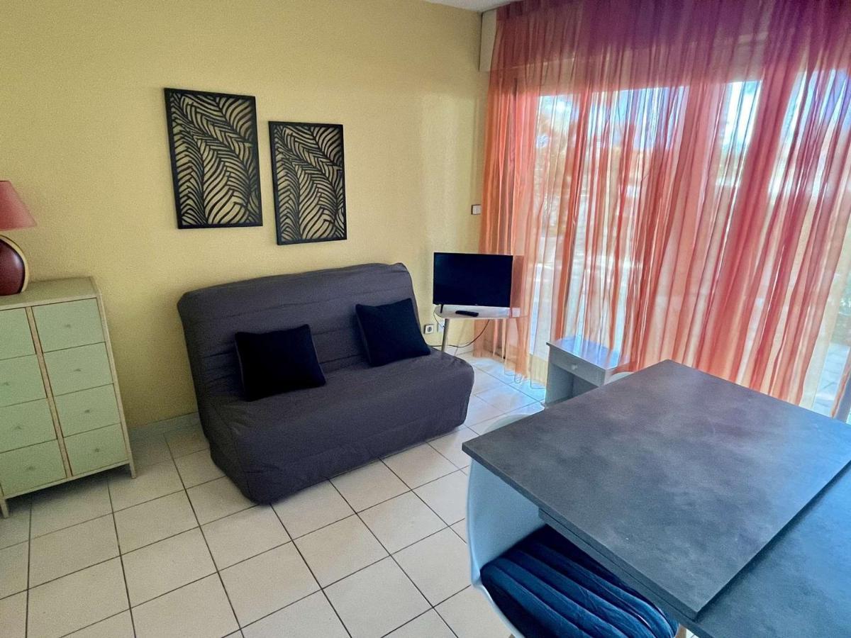 Studio Cabine Avec Terrasse 4 Pers, Acces Direct Plage, Tv, Animaux Admis - Argeles-Sur-Mer - Fr-1-225-798 Exteriör bild