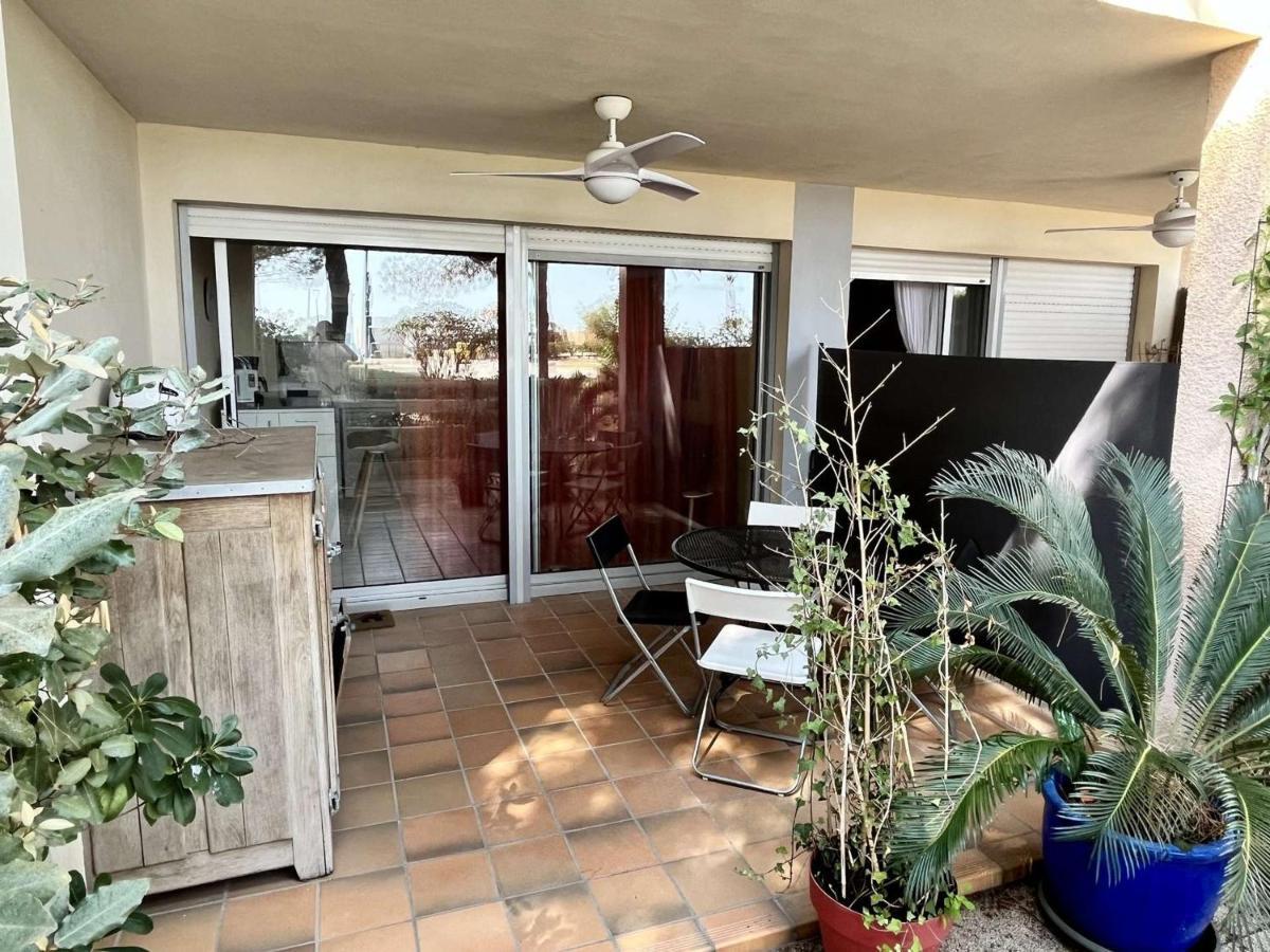 Studio Cabine Avec Terrasse 4 Pers, Acces Direct Plage, Tv, Animaux Admis - Argeles-Sur-Mer - Fr-1-225-798 Exteriör bild