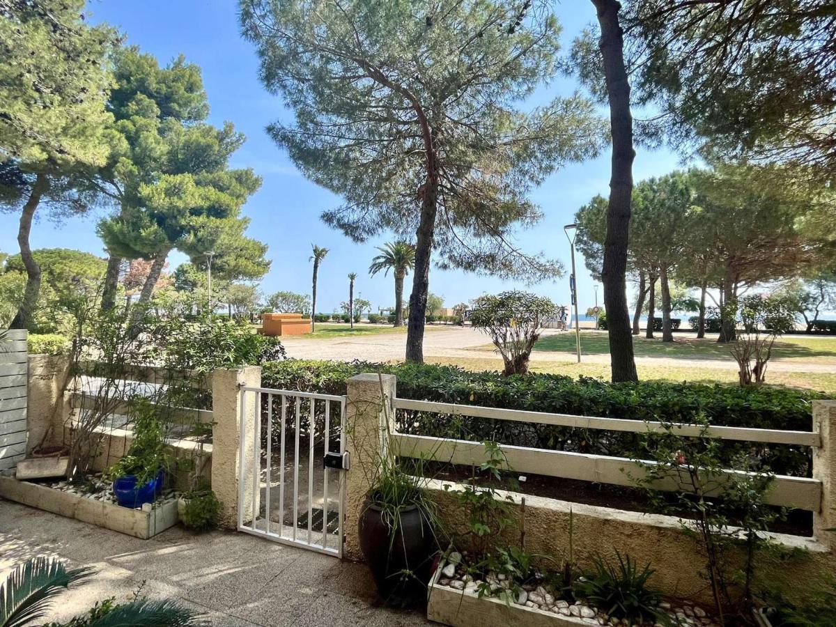 Studio Cabine Avec Terrasse 4 Pers, Acces Direct Plage, Tv, Animaux Admis - Argeles-Sur-Mer - Fr-1-225-798 Exteriör bild