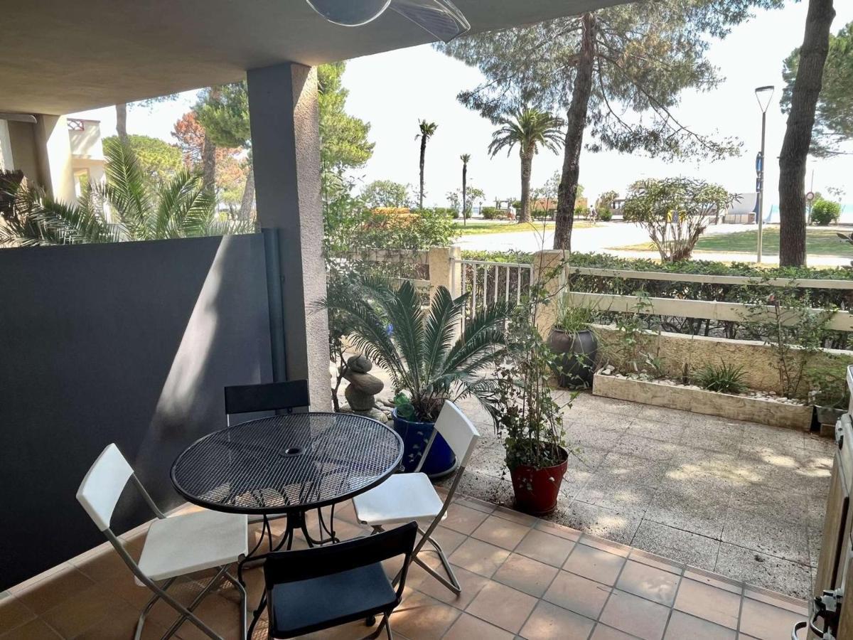 Studio Cabine Avec Terrasse 4 Pers, Acces Direct Plage, Tv, Animaux Admis - Argeles-Sur-Mer - Fr-1-225-798 Exteriör bild